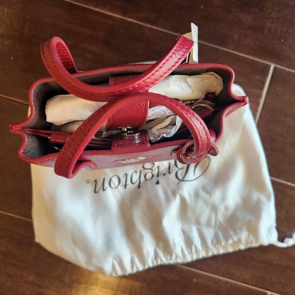 Brighton Ferrara Red Mini Leather Bag - Picture 2 of 4